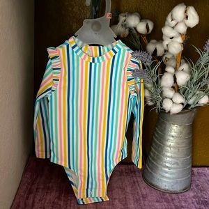 Colorful bathing suit 12 to 18 months